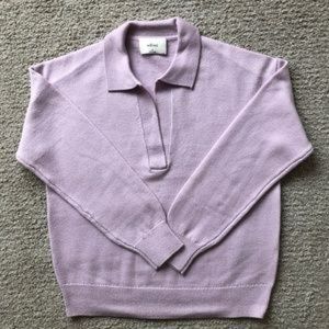 NWT Aritzia Wilfred Clara sweater in lilac